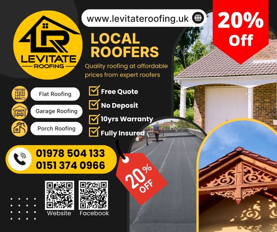 Wrexham Garage Flat Porch Roof 20% Off